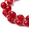 Natural White Jade Beads Strands G-D305-B01-01H-4