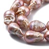 Natural Nucleated Pearl Beads Strands PEAR-B004-15E-01D-3