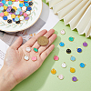 SUPERFINDINGS 96Pcs 12 Colors Alloy Enamel Charms ENAM-FH0001-60-5