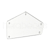 Translucent Acrylic Connector Charms MACR-G065-10A-02-1