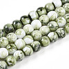 Baking Painted Glass Beads Strands X-DGLA-N003-8mm-C06-1