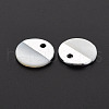 Natural Freshwater Shell Charms SHEL-T018-32B-4