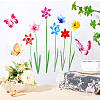 PVC Self Adhesive Wall Decorative Stickers STIC-WH0002-036-4