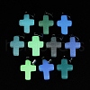 Synthetic Noctilucent Stone/Luminous Stone Pendants G-Z054-03A-2