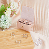 Portable Imitation Leather Earring Storage Case FIND-WH0152-608-5