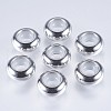 201 Stainless Steel Beads STAS-F145-06P-H-1