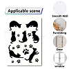 16 Sheets 8 Styles PVC Waterproof Wall Stickers DIY-WH0345-023-4