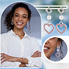Unicraftale 80Pcs 4 Styles 201 Stainless Steel Stud Earring Findings EJEW-UN0002-42-6