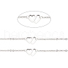 Tarnish Resistant 304 Stainless Steel Cable Chains CHS-F015-14P-2