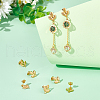 Unicraftale 20Pcs 304 Stainless Steel Stud Earring Findings STAS-UN0058-18-2