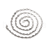 304 Stainless Steel Nuggets Link Chains CHS-S012-19P-2