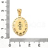 Golden 304 Stainless Steel Pendants STAS-K300-02G-B-3