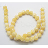 Natural Yellow Jade Beads G-Q277-1-3