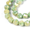 Electroplate Glass Beads Strands EGLA-T021-8mm-15-12-3