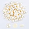 Fingerinspire 60Pcs ABS Plastic Cabochons OACR-FG0001-01-4
