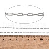 304 Stainless Steel Paperclip Chains CHS-M009-07P-02-2