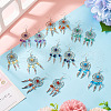Brass Dangle Earring EJEW-TAC00017-7