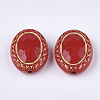 Plating Acrylic Beads PACR-T008-06D-2