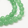 Natural Green Aventurine Bead Strands G-P281-01-10mm-6