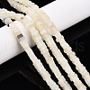 Natural White African Opal Beads Strands G-T140-49A-1