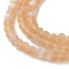 Imitation Jade Glass Beads Strands EGLA-YW0003-19A-20-4