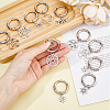 16Pcs 8 Style Pentacle & Triple Moon & Star of David Alloy Shoe Charms HJEW-AB00638-3
