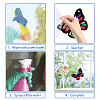PVC Window Static Sticker DIY-WH0311-019-5