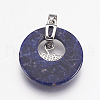 Natural & Synthetic Gemstone Pendants KK-F751-B-4