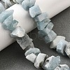 Natural Aquamarine Beads Strands G-I283-F28-1