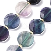 Natural Colorful Fluorite Beads Strands G-C116-A172-03-2