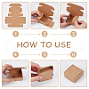 Folding Cardboard Paper Soap Gift Storage Boxes CON-WH0086-149-4