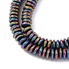 Electroplated Non-magnetic Hematite Beads Strands G-P571-B01-01-4
