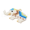 Seed Beads Beaded Pendants PALLOY-MZ00250-02-3