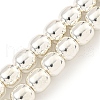 Electroplated Synthetic Non-magnetic Hematite Beads Strands G-C136-C01-04-1
