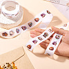 500Pcs Flat Round with Flower Paper Self Adhesive Stickers Rolls DIY-TAC0025-20B-6