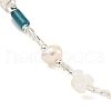 Mother's Day Jewellery Natural Pearl & Natural Gemstone Beaded Necklaces NJEW-M214-09P-2