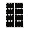 Rectangle Blank Dry-Erase Reusable Waterproof PVC Adhesive Sticker DIY-I073-02-1