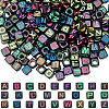 SUNNYCLUE 300Pcs Letter Acrylic European Beads OACR-SC0001-70A-1