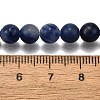 Natural Sodalite Round Bead Strands X-G-P072-27-6mm-5