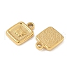 304 Stainless Steel Pendants STAS-L293-13G-2