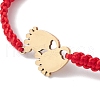 Mother's Day 201 Stainless Steel Link Bracelets BJEW-TA00614-3