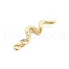 Brass Micro Pave Cubic Zirconia Pendants KK-M321-01D-G-2