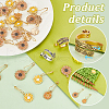 34Pcs Sunflower DIY Knitting Tool Sets HJEW-AB00701-4