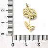 304 Stainless Steel Pendants STAS-R153-21G-3