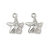 Alloy Rhinestone Charms PALLOY-F316-02A-P-1