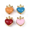 304 Stainless Steel Enamel Beads STAS-Z140-14G-1