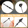 Plastic Hang Tag Fasteners FIND-WH0139-315B-02-4