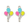 Alloy Enamel Pendants ENAM-B050-10P-3