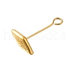 304 Stainless Steel Pendants STAS-R159-62G-2