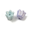 UV Plating Opauqe Acrylic Beads OACR-B031-45-2